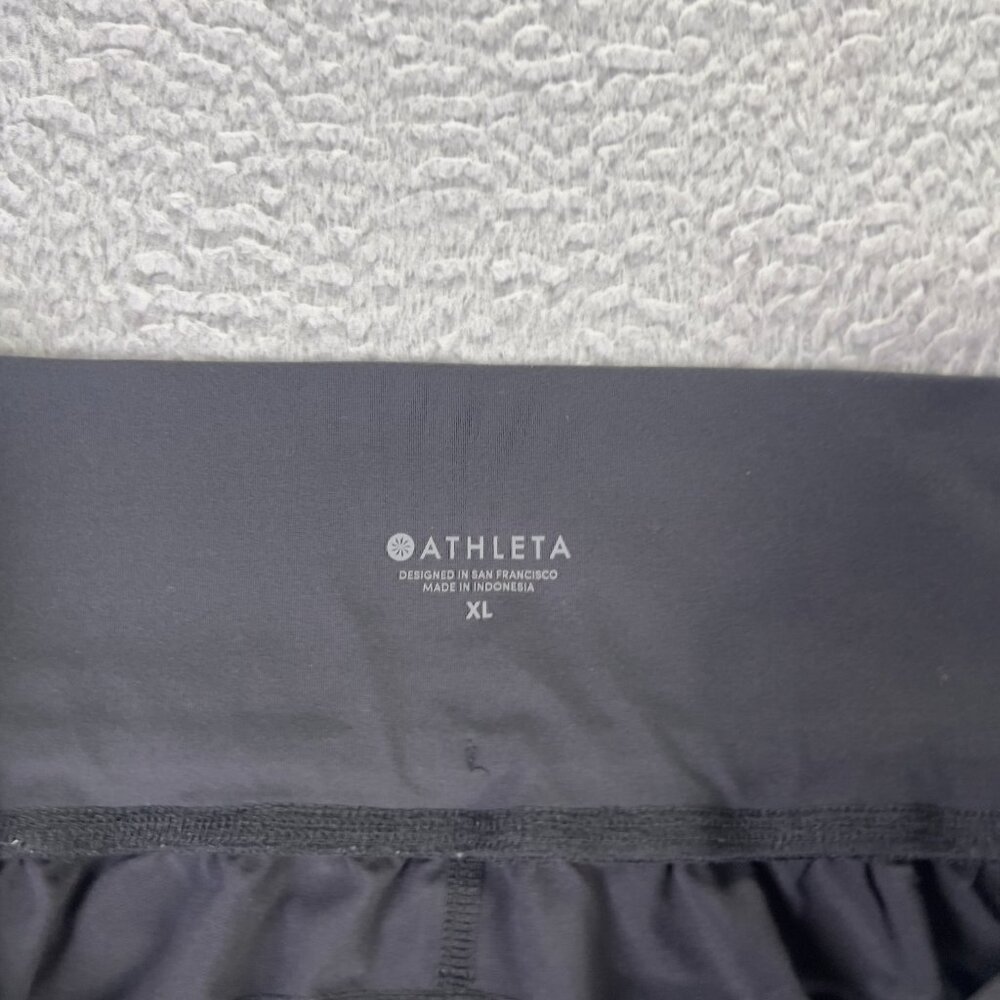 Athleta Spar Pants Womens XL Black Drawstrings Athletic Casual Relaxed Preppy - Picture 7 of 10